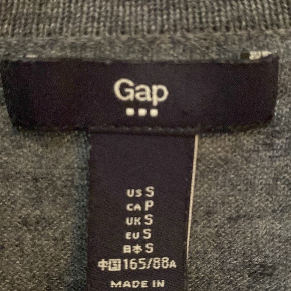 🎈$10 add on. Gap Grey Blue, open front cardigan. - Picture 4 of 5